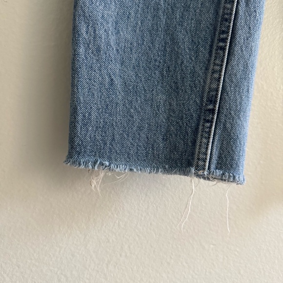 Everlane The Curvy 90s Cheeky Straight Jean Size 26 Crop Raw Hem - Picture 5 of 10
